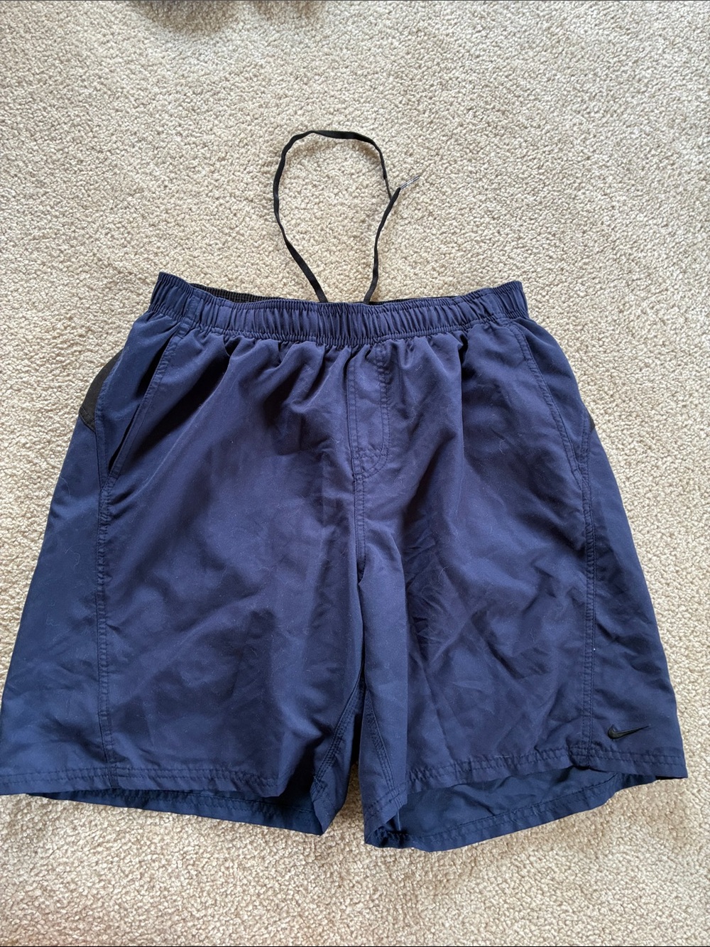 Nike Men's Navy Swim Shorts lg